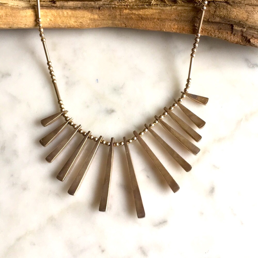 Vintage Native American Spiny Oyster Necklace Reversible - Picture 5 of 10